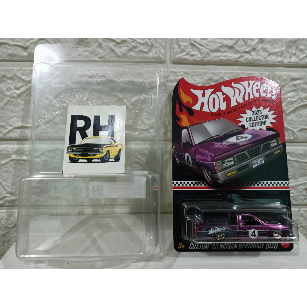 Hot Wheels Custom 93 Nissan Hardbody D21 Collector 2023 ban karet