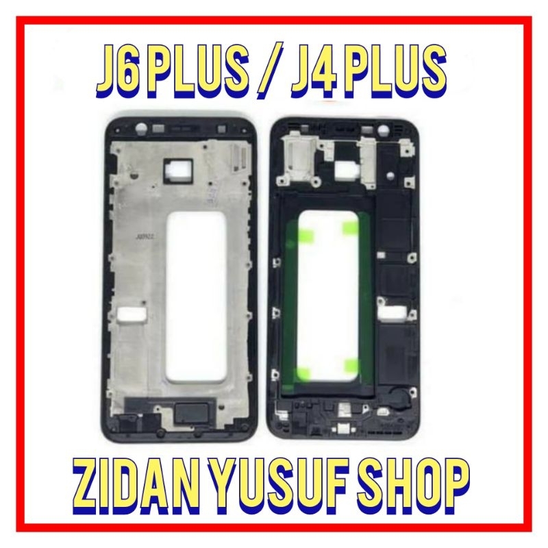 FRAME TULANG LCD SAMSUNG J6 PLUS J6+ J610 / J4 PLUS / J415 TATAKAN DUDUKAN LCD ORIGINAL