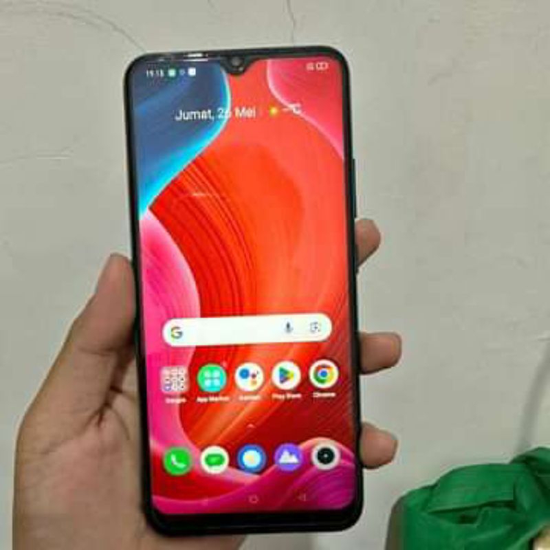 hp second realme narzo30a garansi resmi