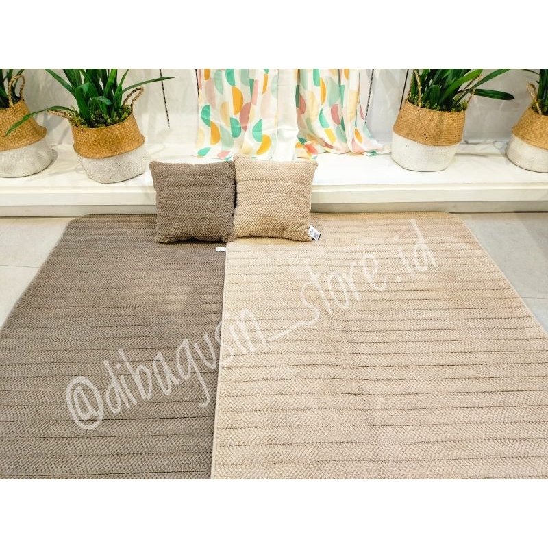 Karpet faux fur + FREE BANTAL