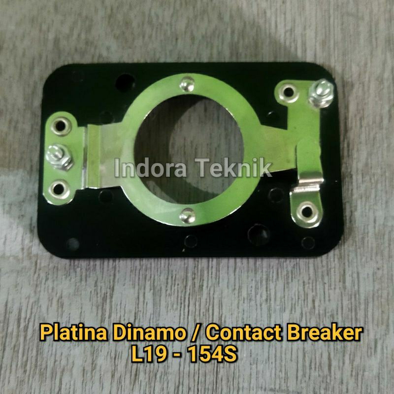 Platina Dinamo L19 154S - Contact Breaker Electro Motor - Spare Part
