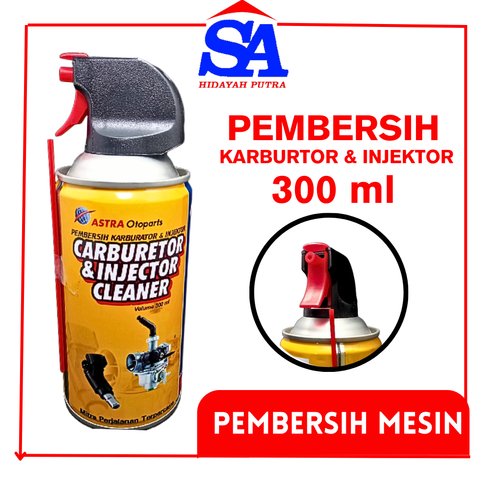 ASPIRA Karburator & Injector Cleaner Pembersih Carbu Motor Universal  Carburator / Karburator Cleane
