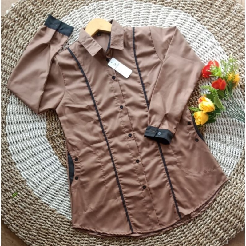 Set tunik toyobo | satu paket setelan santri putri pondok pesantren