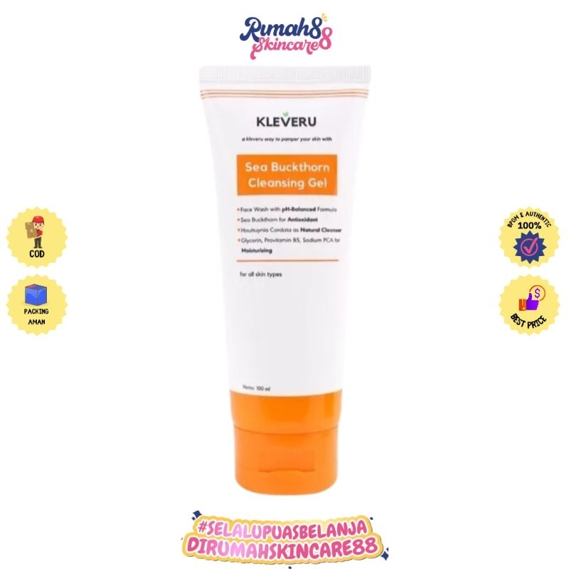 KLEVERU Sea Buckthorn Cleansing Gel (100ml)