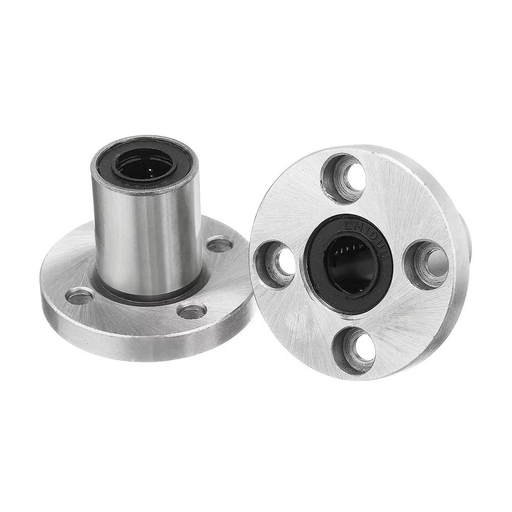 LMF 8UU / LMF8UU Linear Motion Bearing Round Flange Linear Bushing 8mm