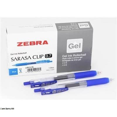 

Pulpen Gel Sarasa Zebra 0.7mm Biru - Pack
