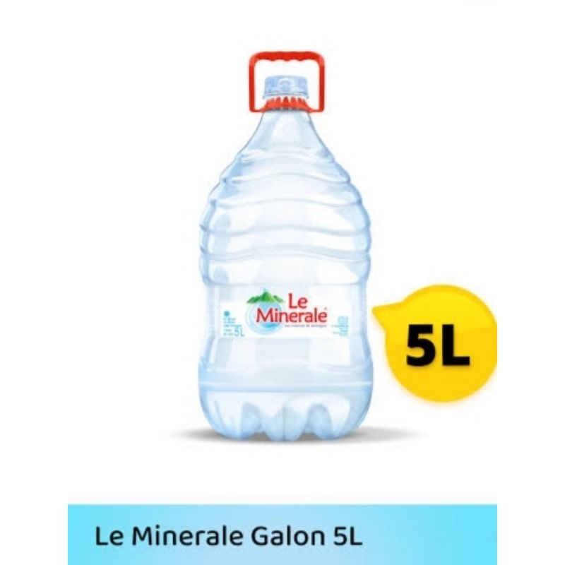 

✨ FSFF ✨ [instant] Le Minerale Air Mineral Galon 5L