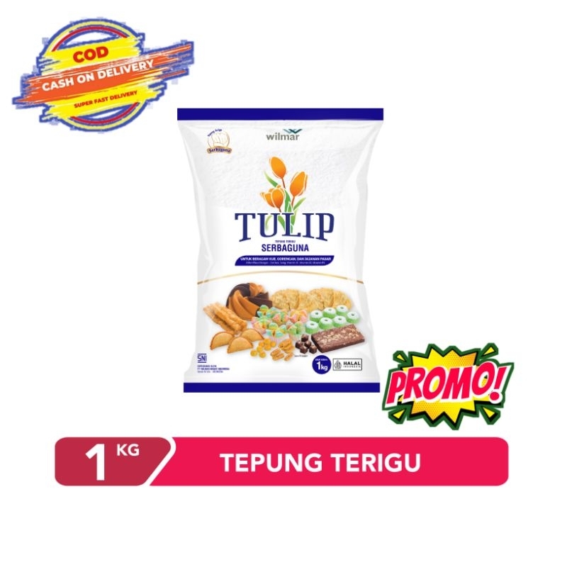 

Tulip Tepung Terigu Kemasan 1 Kg