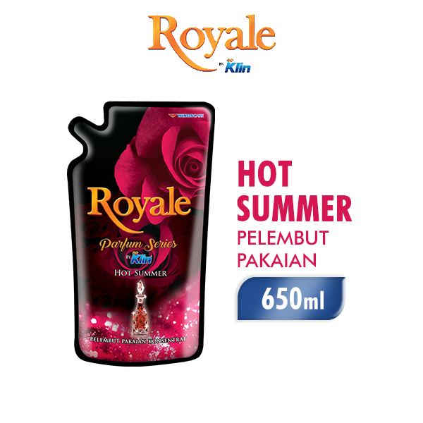 Royale Parfum Series Pelembut dan Pewangi Pakaian Red Hot Summer 650 ml