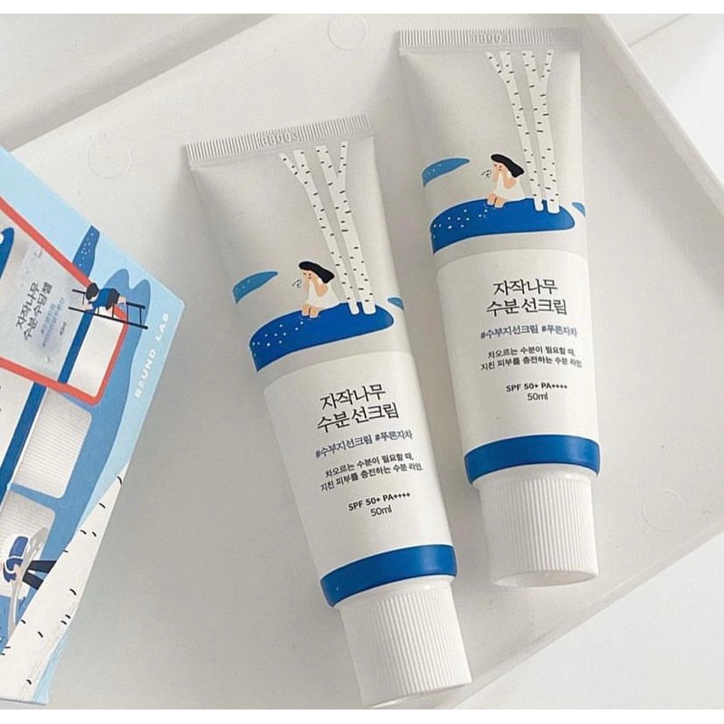 ROUNDLAB Sunscreen SPF 50+ 50ml Fullsize ORIGINAL KOREA