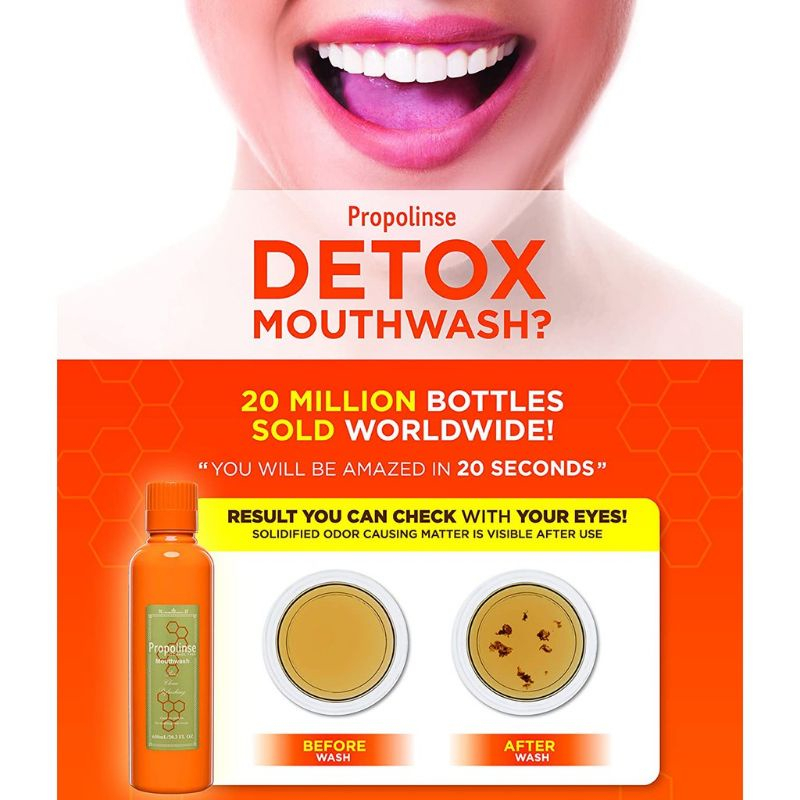 Propolinse Mouth Wash / Obat Kumur 600 ml Original Jepang Obat Kumur Pemutih Gigi Nafas Segar