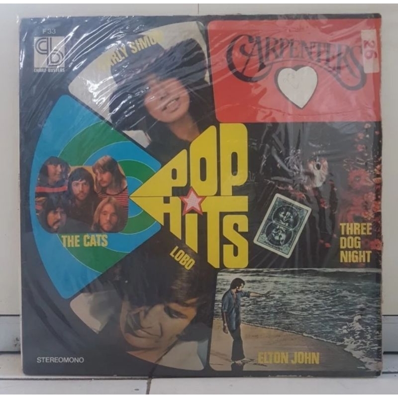 Vinyl Piringan Hitam 12 inch The Cats, Carpenters dll