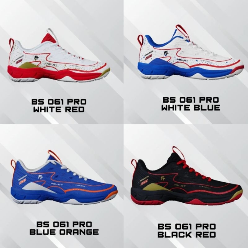Sepatu Badminton FELET BS 061 BS061 Original 100%