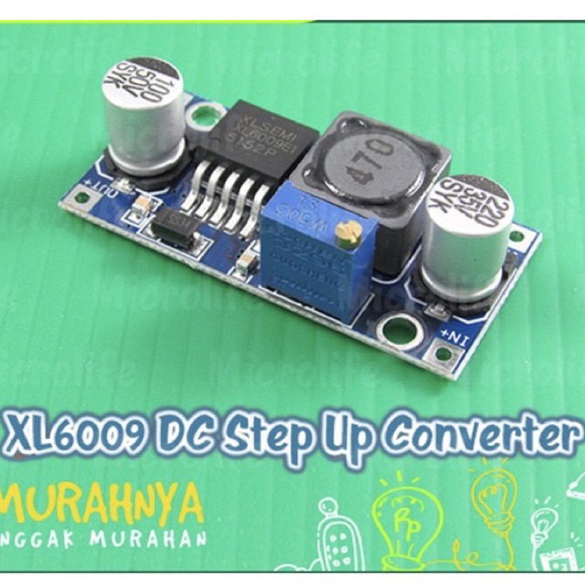XL6009 Adjustable DC-DC Step Up Boost Converter Module
