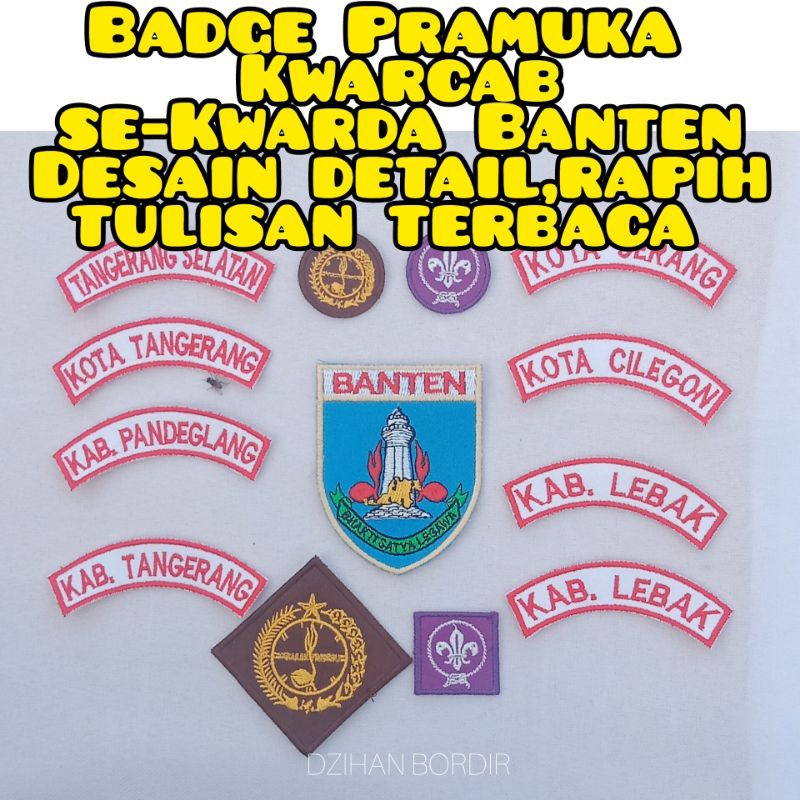badge Pramuka Kwarcab se-Kwarda Banten