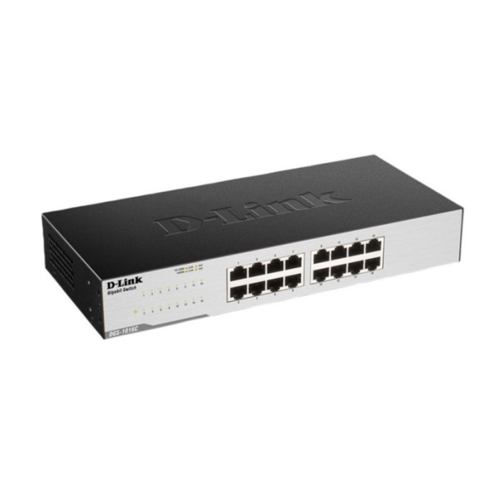 D-Link DGS-1016C 16 PORT  UNMANAGED STANDALONE GIGABIT SWITCH