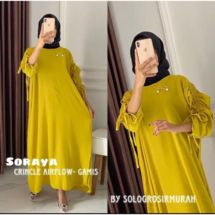 SORAYA GAMIS CRINCLE AIRFLOW LD 110CM