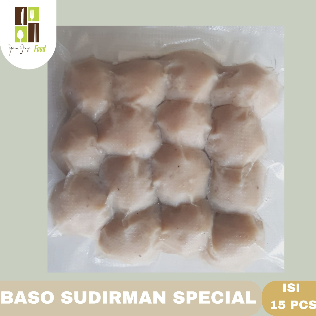 Bakso Sapi Sudirman / Baso Sudirman / Special / Urat / Cincang isi 15 Pcs