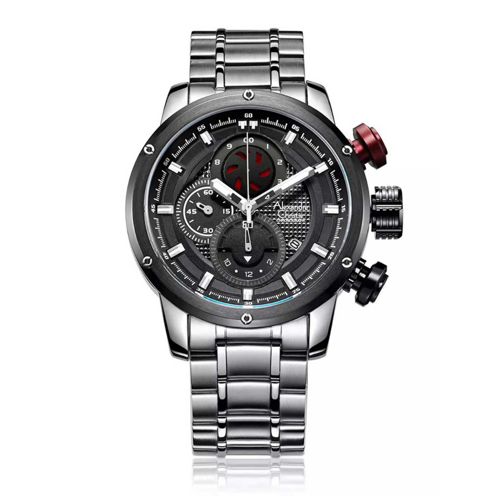 Jam Tangan Pria Analog Alexandre Christie 6239MC AC6239 AC 6239 MC 6239 MCBTBBA Original Garansi Res