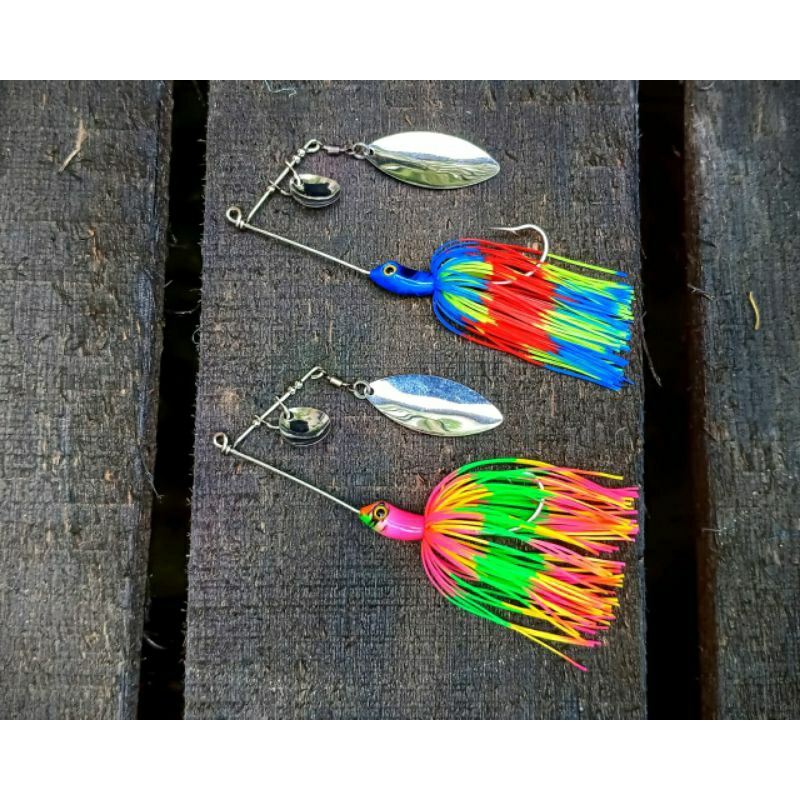 SPINNER BAIT BUAT TOMAN BERAR 14GRM BUAT UMPAN GABUS DAN TOMAN