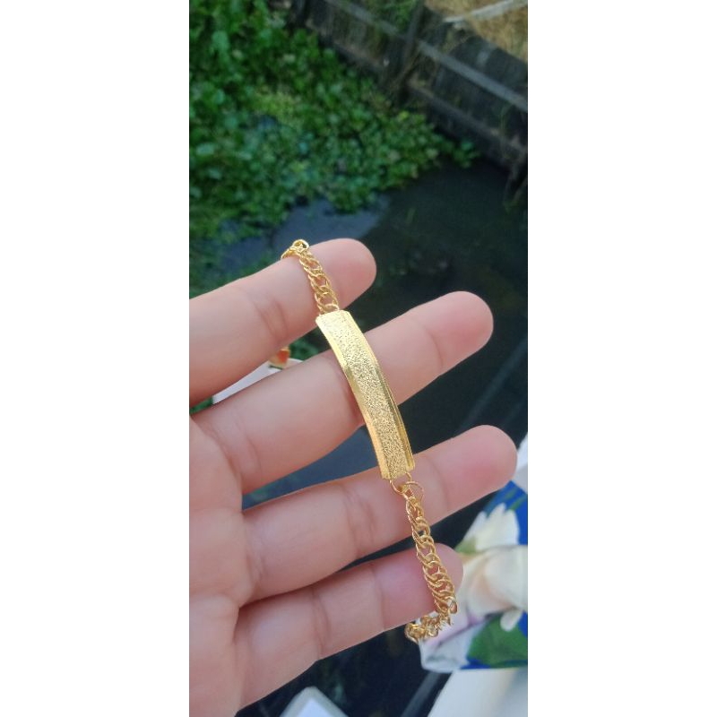 gelang sapuhan ada kode emas 99 dikait