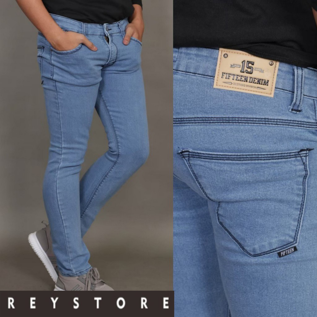 Celana Jeans Pria Slimfit Strech New Original Jeans  pria Panjang