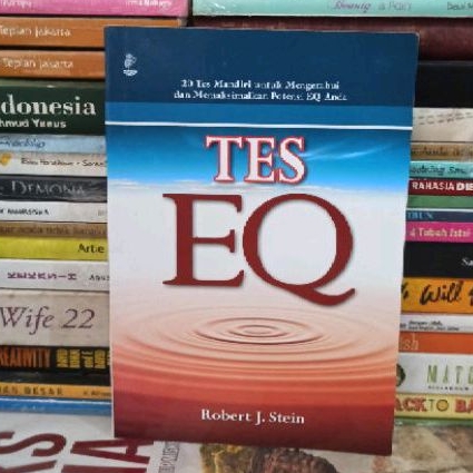 BUKU ORIGINAL Tes EQ Robert J. Stein Buku bekas