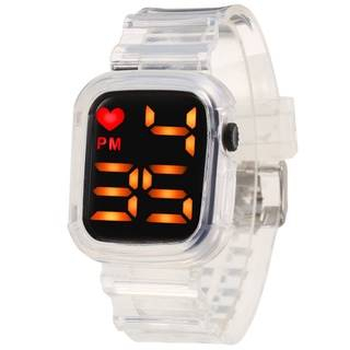 Jam Tangan Fashion Wanita/Pria Touch Watch Digital Transparan LW-16