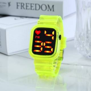 Jam Tangan Fashion Wanita/Pria Touch Watch Digital Transparan LW-16