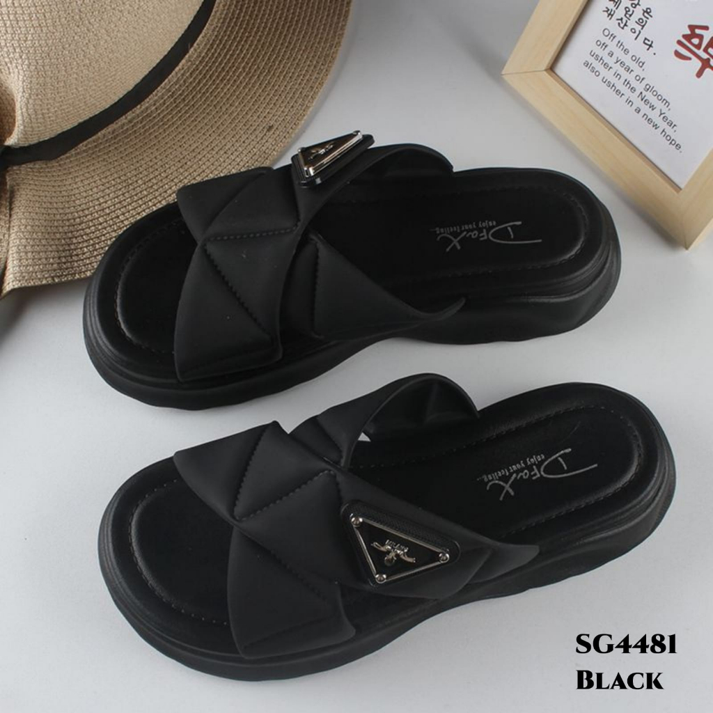 WYN SANDAL LADIES SLOP FASHION KOREA SG4481