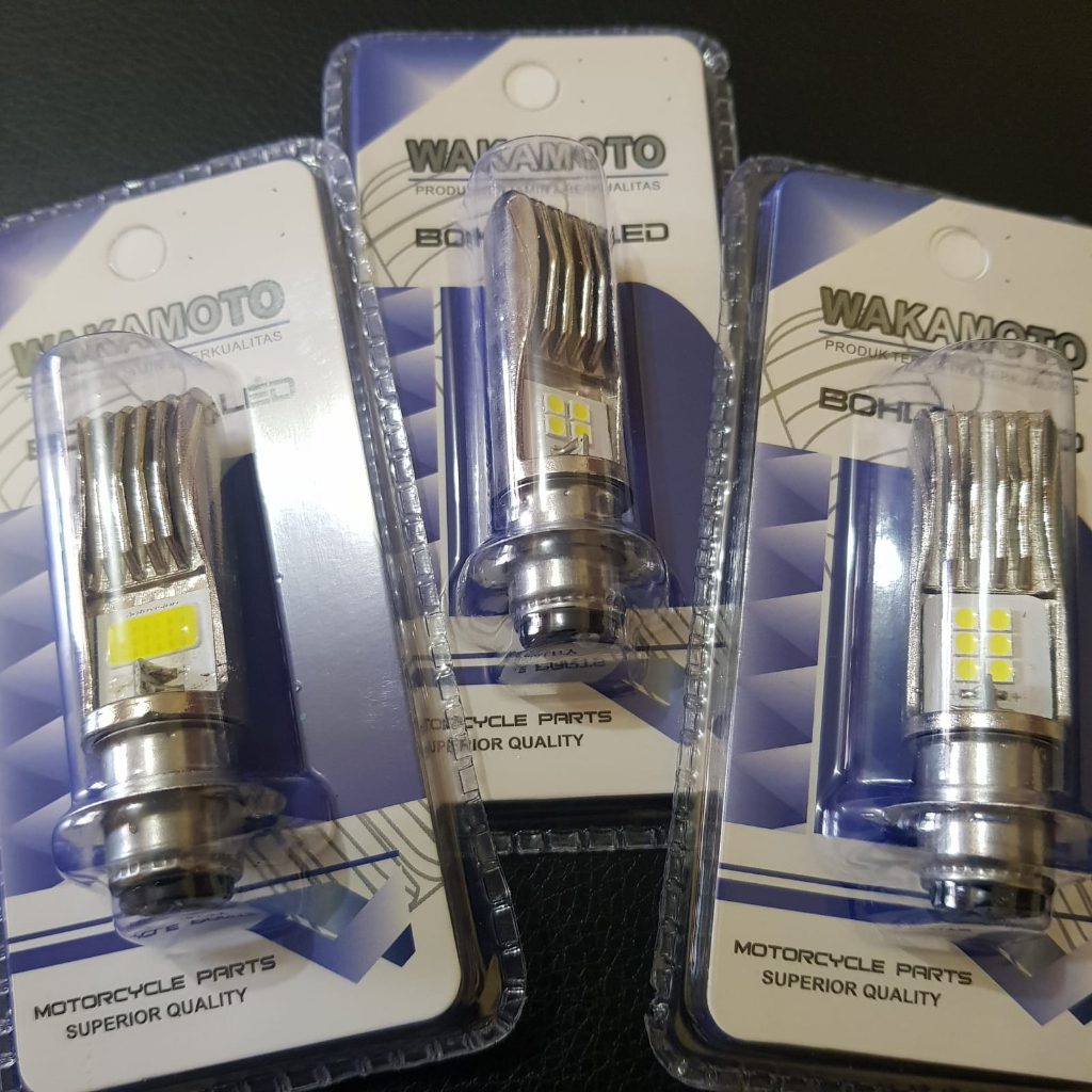 Dop led k1 h6 Lampu depan Dop led 8 led 12 led 2 LED wakamoto Dop Depan LED Bebek Matic AC/DC / Bolh