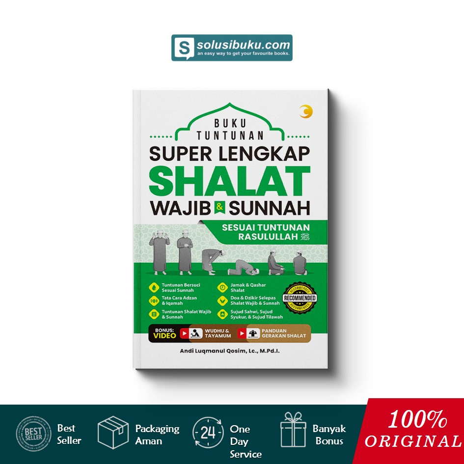 Buku Buku Tuntunan Super Lengkap Shalat Wajib &amp; Sunnah (Caesar Media)