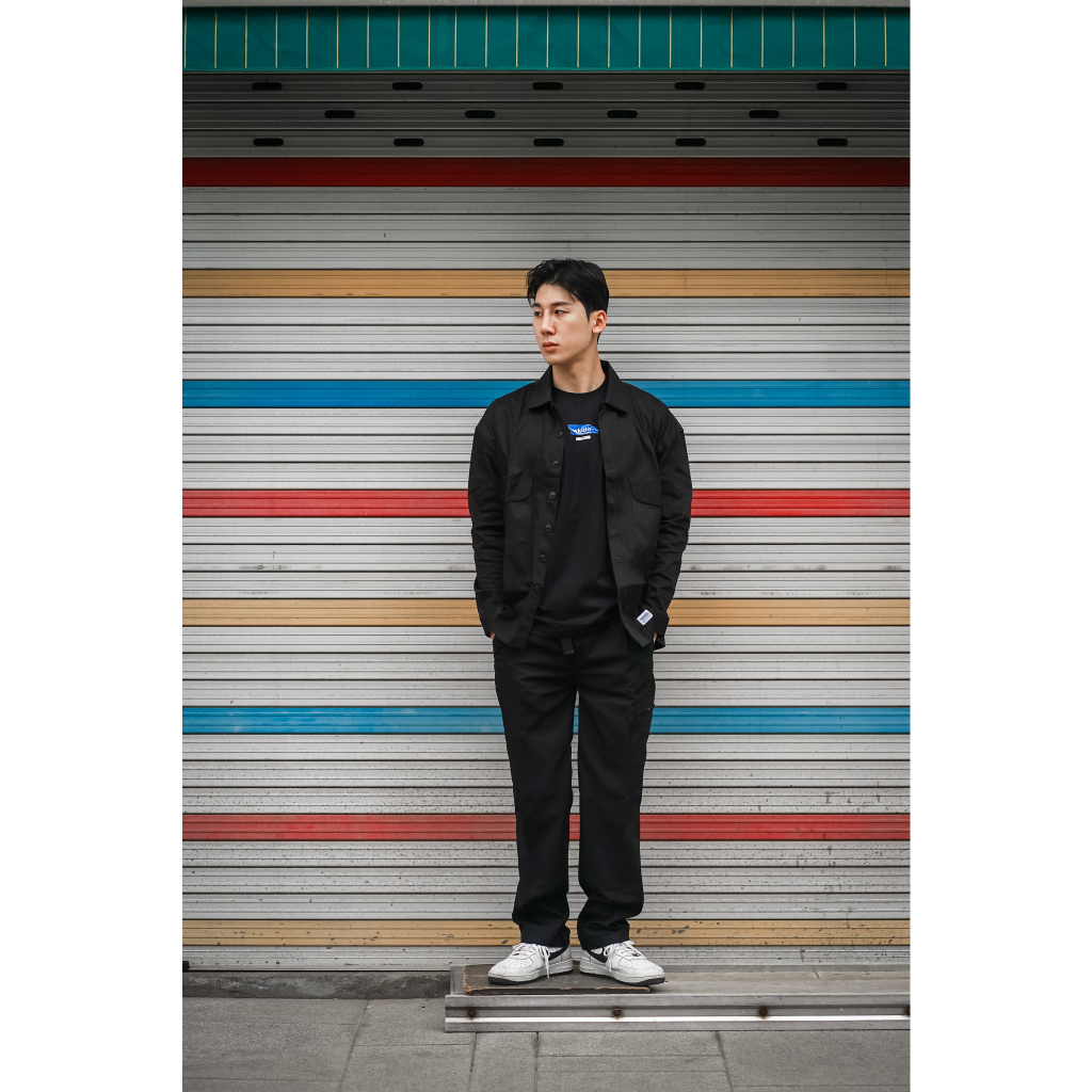 WILL-K LONDON Two Flap Pocket Jacket - Black