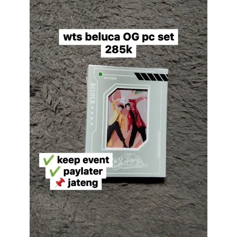 Ready Stock OffGun Beluca Exclusive Photocard set