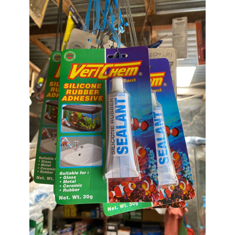 

LEM VERICHEM SILICONE -LEM AQUARIUM,BESI DAN KACA