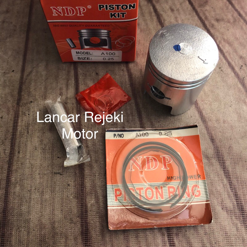 Piston Kit Lengkap Pen Ring Piston A 100 A100 Os 25