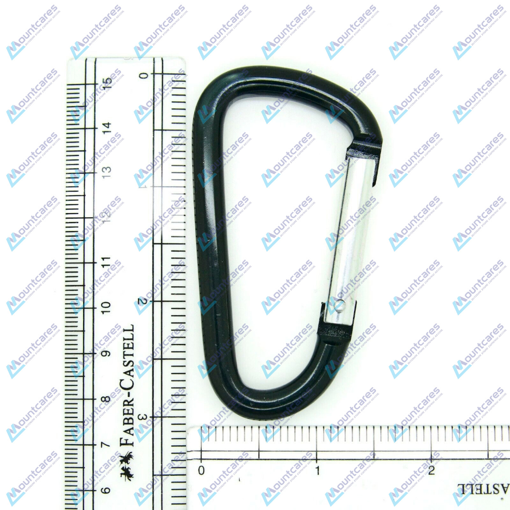 Carabiner 5D Shape Alumunium Alloy Ganci Gantungan Kunci Karabiner Mini Serbaguna