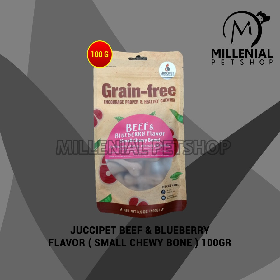 Cemilan Anjing Juccipet Dog Snack Grain free 100 Gram