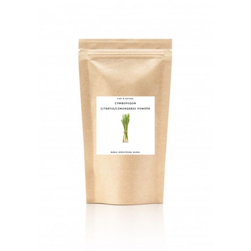 

100% Lemongrass/cymbopogon citratus powder Sereh/serai bubuk murni
