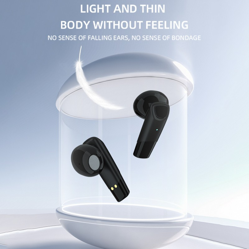 VICLOOK COD TWS Wireless Bluetooth 5.3 Earphone Kontrol Sentuh Mini Earbud In-ear Hifi Stereo Sound Headphone Kebisingan Membatalkan Headset Olahraga Handsfree dengan Kotak Pengisian Daya