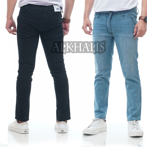 Celana jeans pensil slimfit skinny melar Warna Blitz