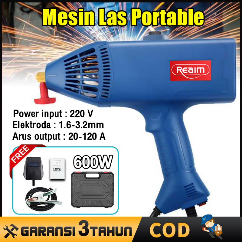 Mesin Las Inverter Portable 120A 600 watt / Mesin las / Mesin trafo las / welding