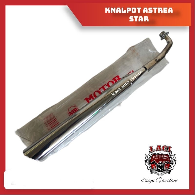 knalpot honda astrea star exhaust muffler astrea star NTD