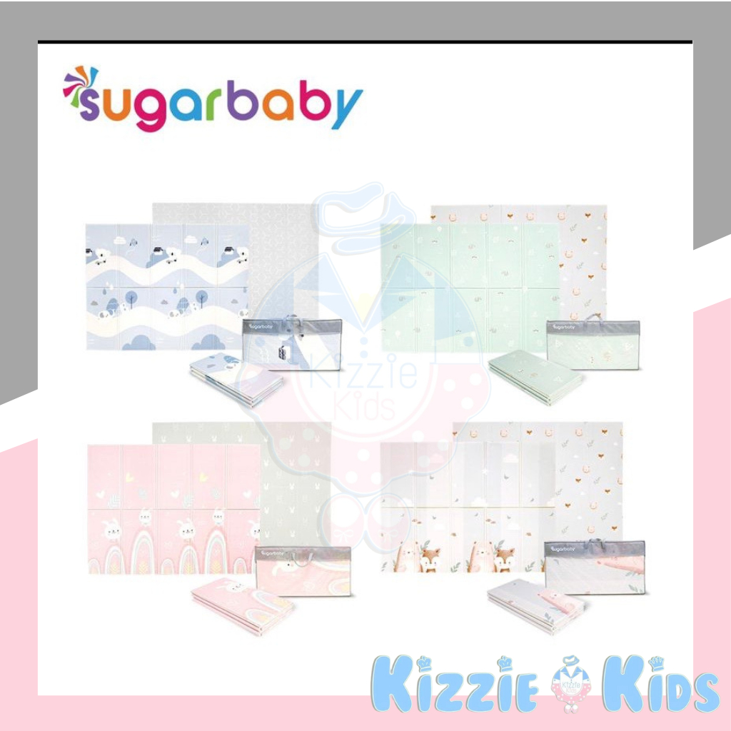 Sugar Baby Foldable Baby Playmat/ Playmat Lipat Anak  Waterproff/ Karpet Lipat Bayi / Matras Bayi