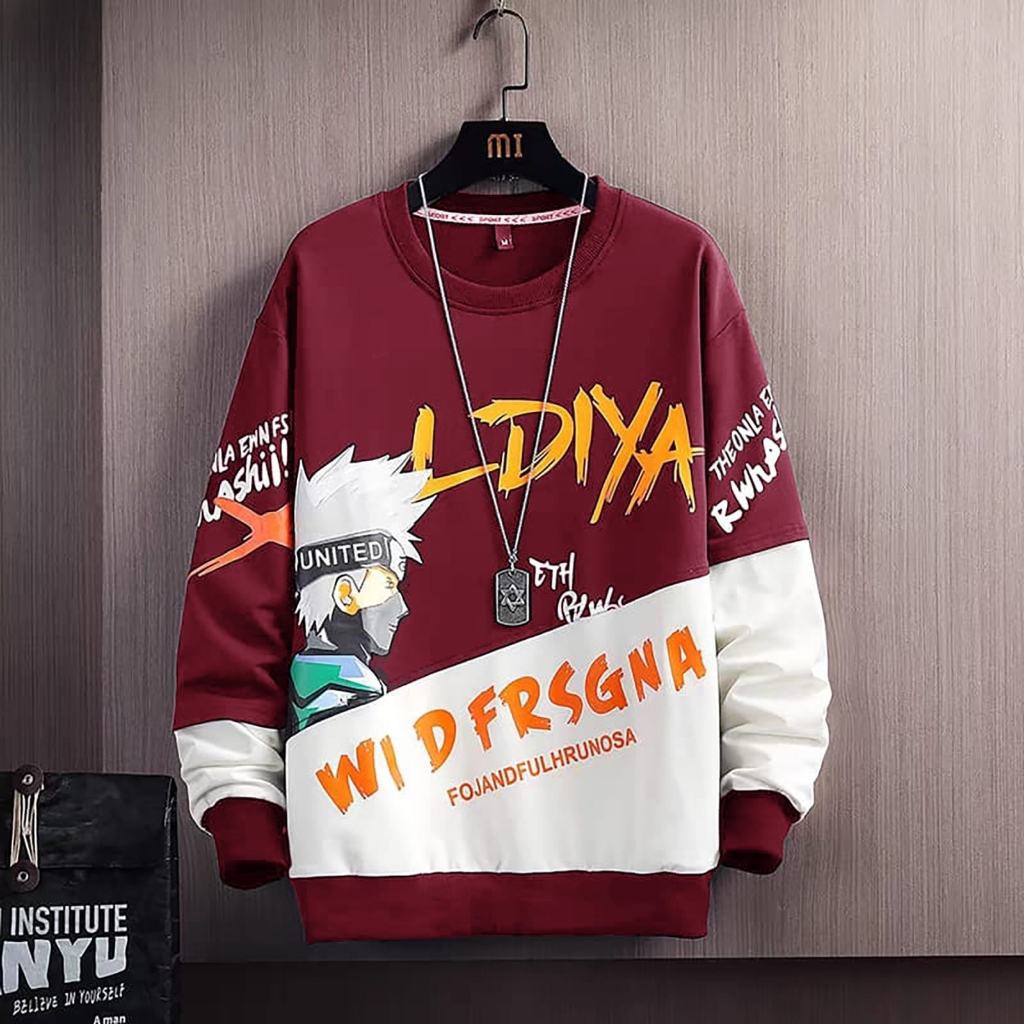 Baju Atasan Kaos Sweater Unity Lengan Panjang Pria