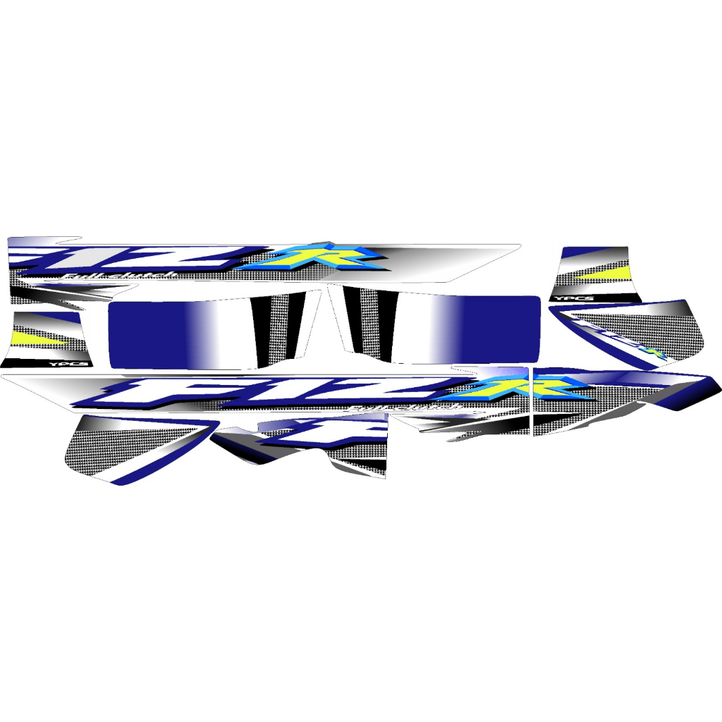 striping fizr 2004 biru variasi