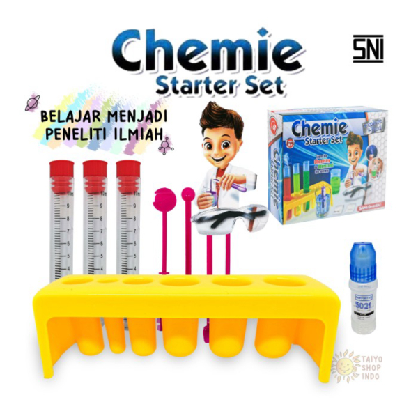 

Diskon Mainan Set Promo Edukasi Anak Chemie Eksperimen Starter Sains Edukasi