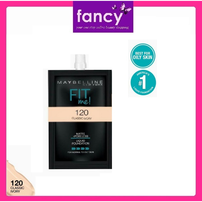 Maybelline Fit Me Matte Foundation SACHET 5ml
