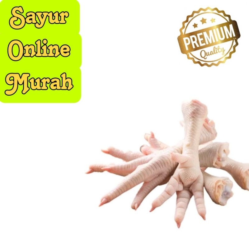 

Ceker Ayam Segar (Ukuran Sedang) 250 gram - 1kg Surabaya