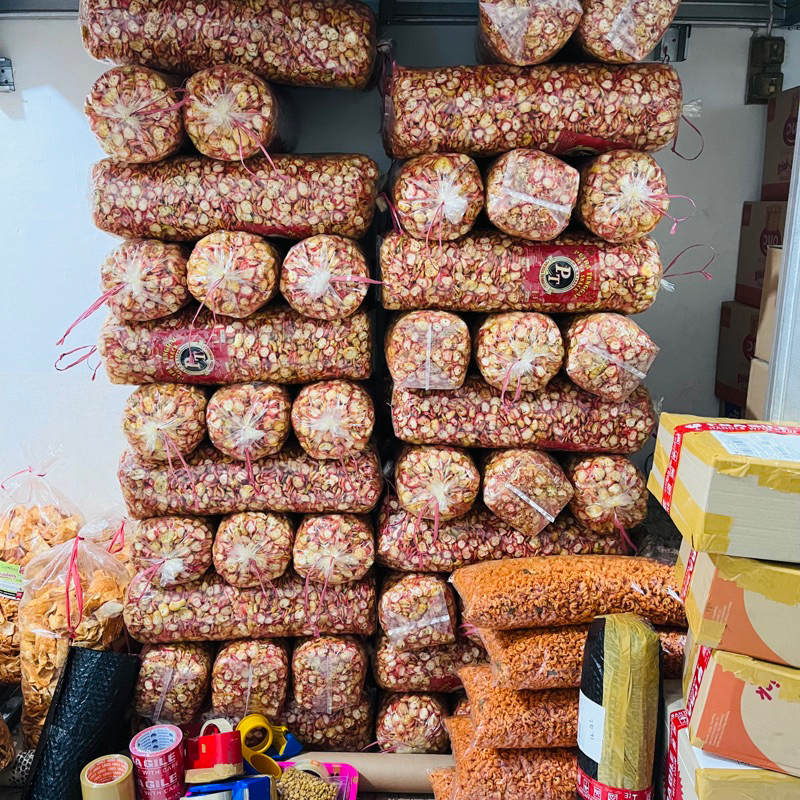 KRUPUK SEBLAK BANTAT KENCUR 2,7kg 1 BAL ALMA.SNACK